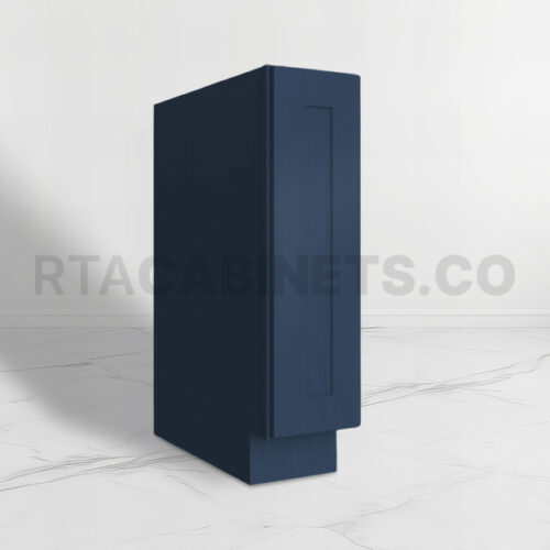 Blue Shaker Base Tray, rta cabinets