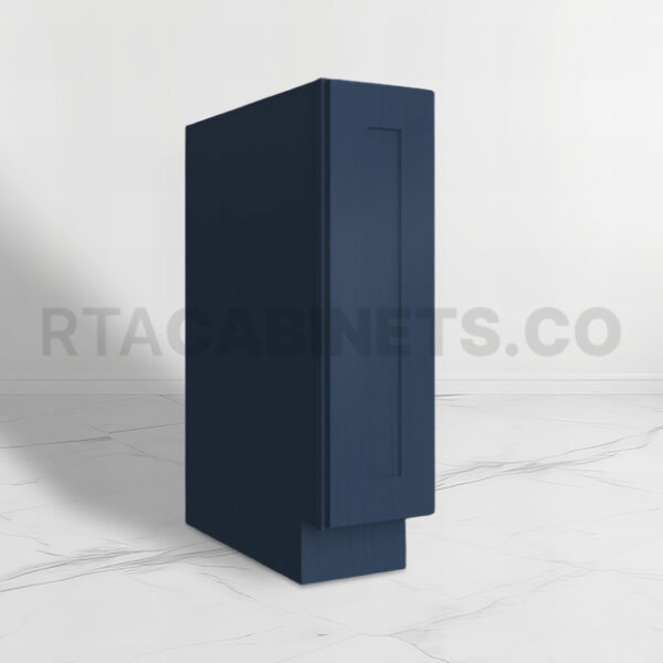 Blue Shaker Base Tray, rta cabinets