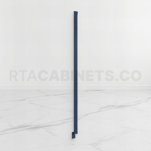 Blue Shaker Tall Fluted Filler, rta cavinets, blue kitchen cabinets