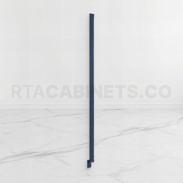 Blue Shaker Tall Fluted Filler, rta cavinets, blue kitchen cabinets