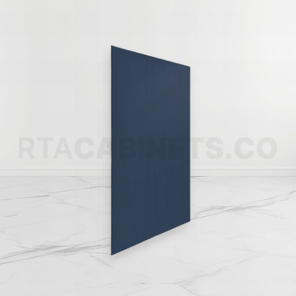 Blue Shaker Tall Skin Veneer Panel, rta cabinets