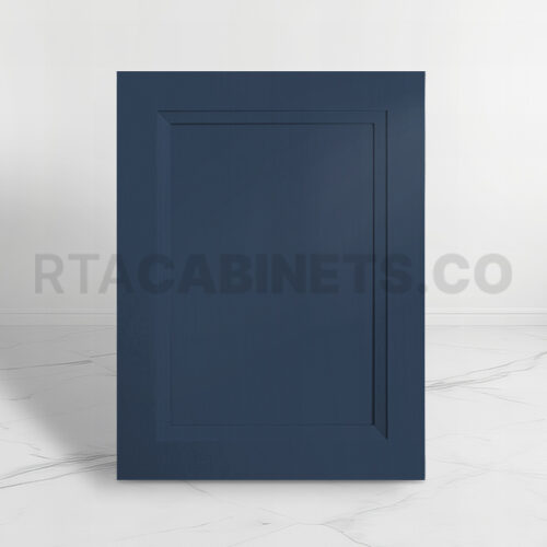 Blue Shaker Sample Door, rta cabinets, blue kitchen cabinets