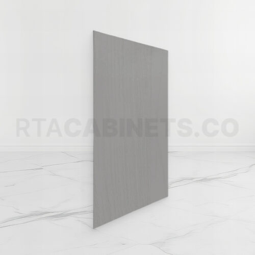 Gray Shaker Base Skin Veneer Panel, rta cabinets, gray kitchen cabinets