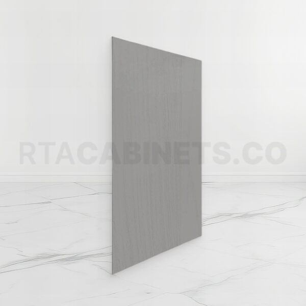 Gray Shaker Base Skin Veneer Panel, rta cabinets, gray kitchen cabinets