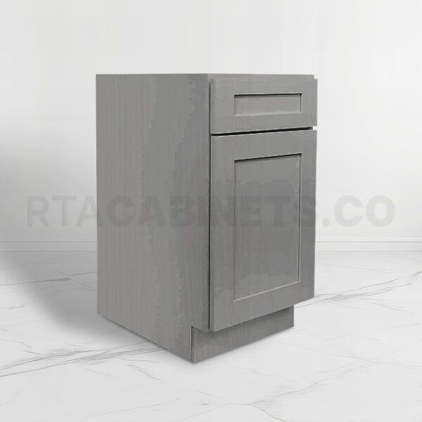 Gray Shaker Document File Base Cabinet, rta cabinets, gray kitchen cabinets