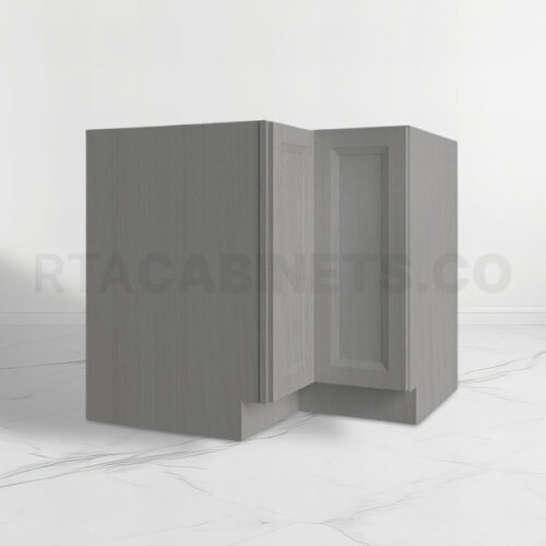 Gray Shaker Easy Reach Base Cabinet, rta cabinets, gray kitchen cabinets