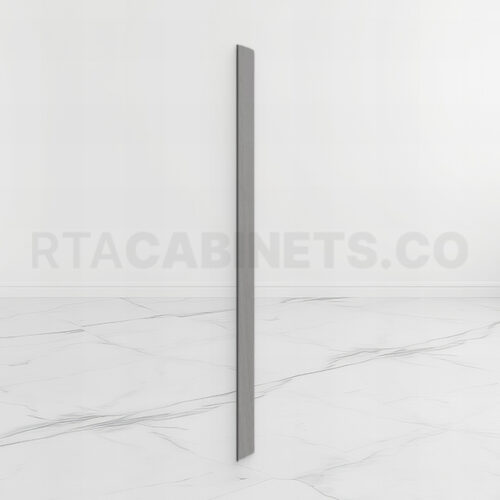 Gray Shaker Tall Filler, rta cabinets, gray kitchen cabinets