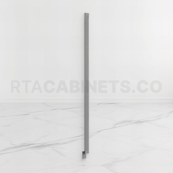 Gray Shaker Tall Fluted Filler, rta cabinets, gray kitchen cabinets