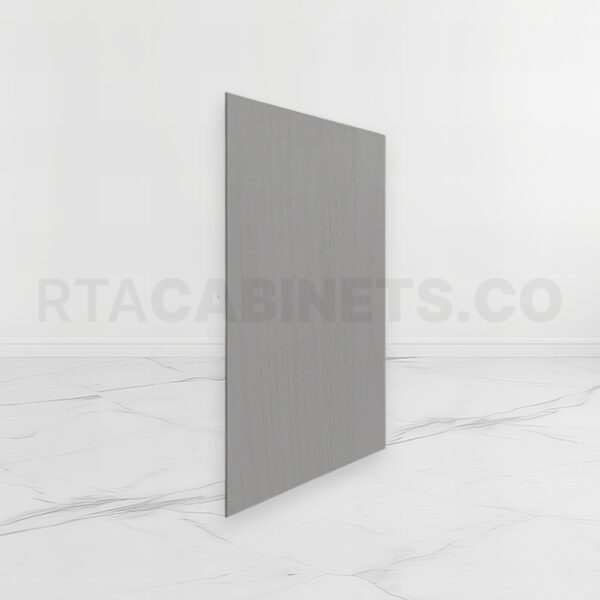 Gray Shaker Tall Skin Veneer Panel, rta cabinets, gray kitchen cabinets