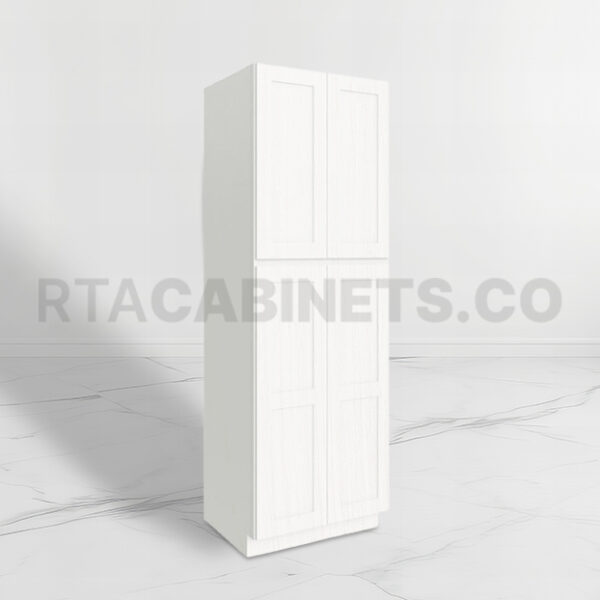 White Shaker 30 W Utility Pantry Cabinet, rta cabinets