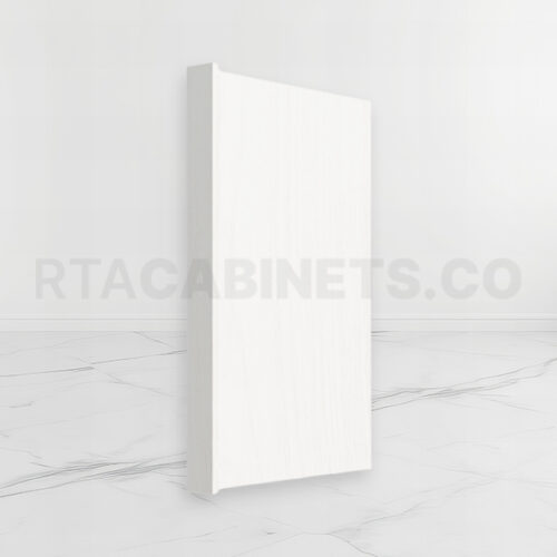 White Shaker Dishwasher Return Panel, rta cabinets