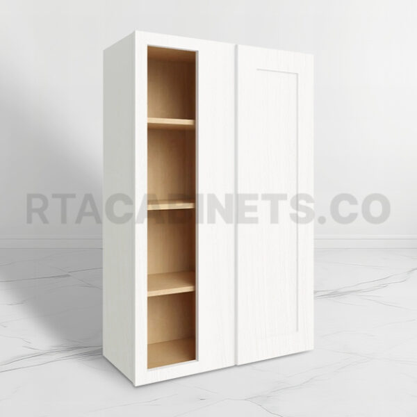 White Shaker 42 H Wall Blind Cabinet, rta cabinets