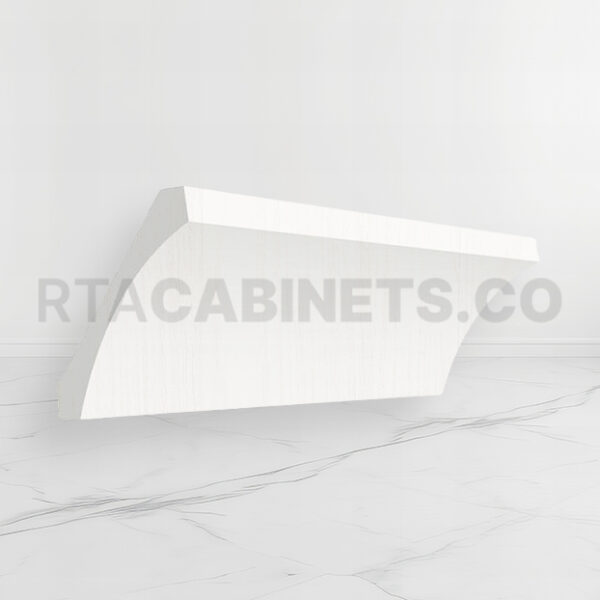 White Shaker Cove Crown Moulding , rta cabinets