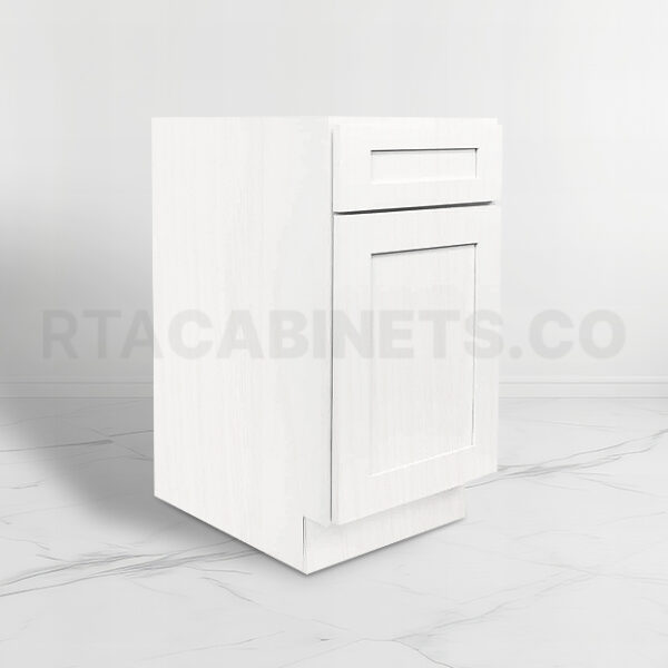 White Shaker Document File Base Cabinet, rta cabinets