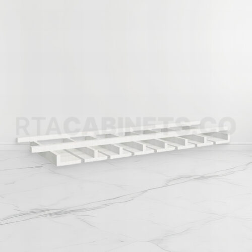 White Shaker Glass Holder, rta cabinets