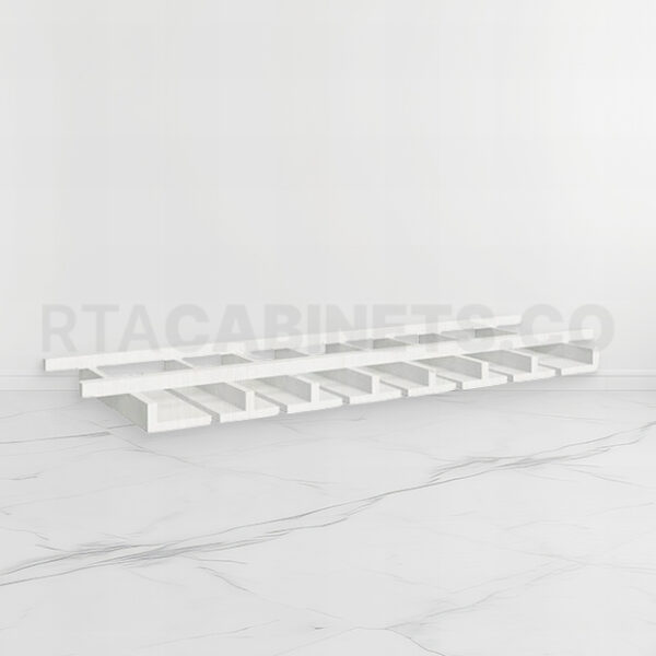 White Shaker Glass Holder, rta cabinets