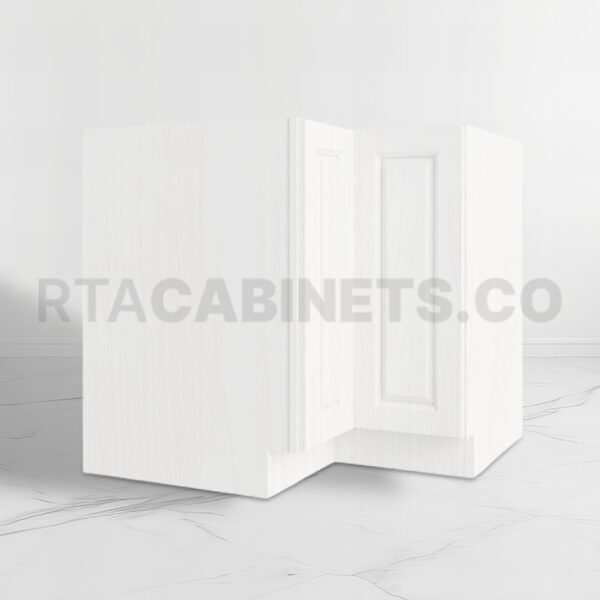 White Shaker Lazy Susan Base Cabinet, rta cabinets