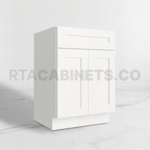 White Shaker Sink Base, rta cabinets