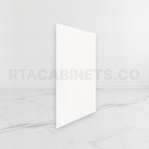 White Shaker Tall Skin Veneer Panel, rta cabinets