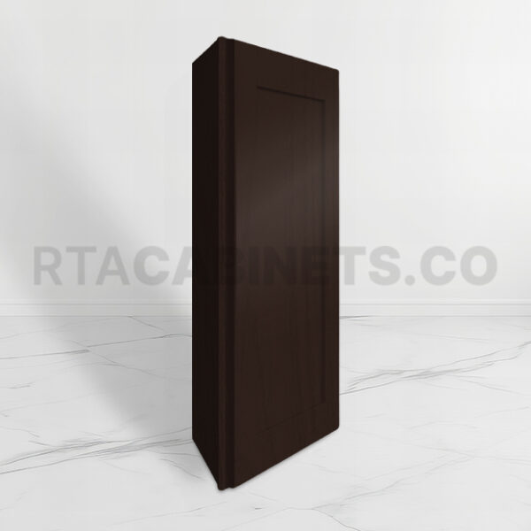 Brown Shaker 12 Angle Wall Cabinet, rta cabinets, rta cabinet