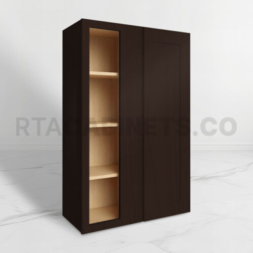 Brown Shaker 42 H Wall Blind Cabinet, rta cabinets, brown kitchen cabinets, wholesale cabinets