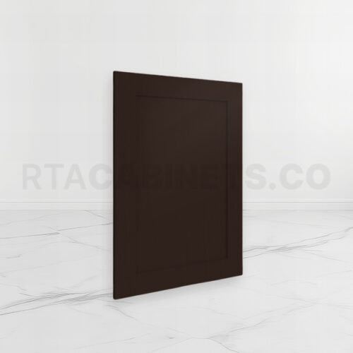 Brown Shaker Decorative Door Panel, rta cabinets, brown kitchen cabinets, wholesale cabinets