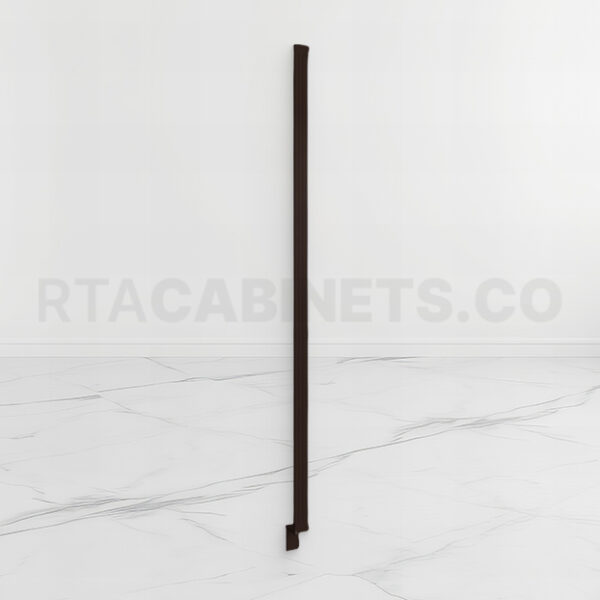 Brown Shaker Tall Fluted Filler, rta cabinets, brown kitchen cabinets, wholesale cabinets