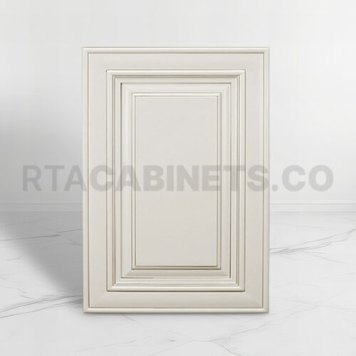 Charleston White Raised Panel Sample Door, rta cabinets