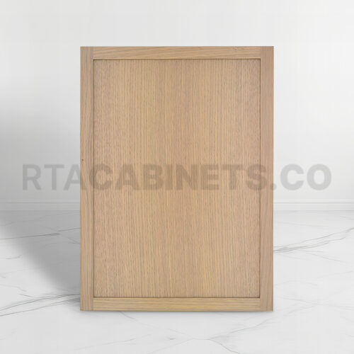 White Oak Veneer Shaker Door Sample, rta cabinets